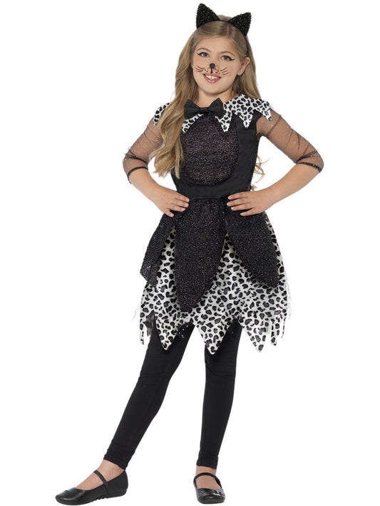 Deluxe Midnight Cat Costume, Black