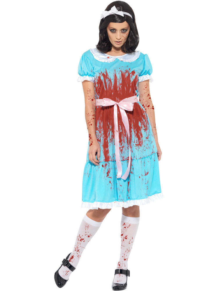 Bloody Murderous Twin Costume, Blue