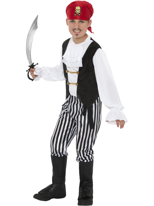 Pirate Costume, Black & White