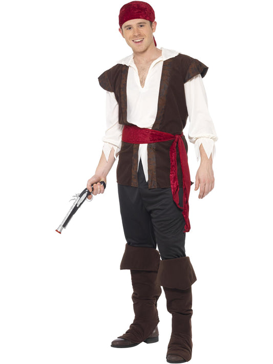 Pirate Costume, Brown