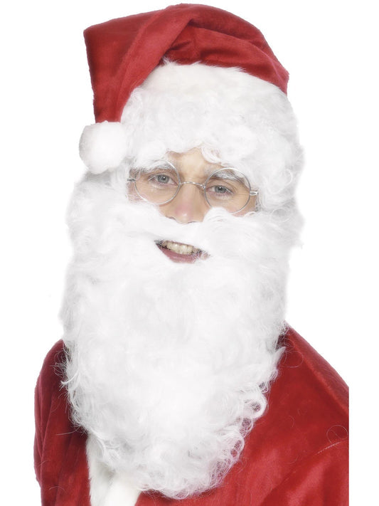 Santa Beard, White