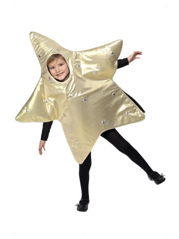 Christmas Star Costume, Gold