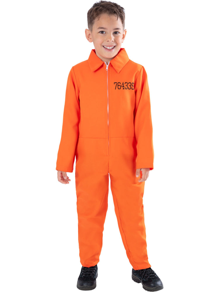 Escaped Prisoner Costume, Orange