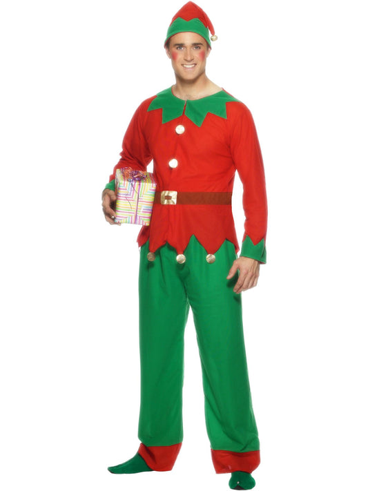 Elf Costume, Red & Green