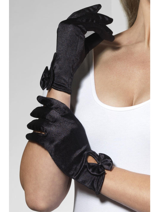 Gloves, Short, Black