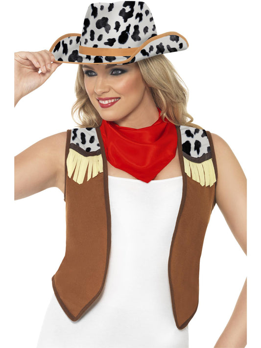 Instant Kit Wild West Female, Brown & White